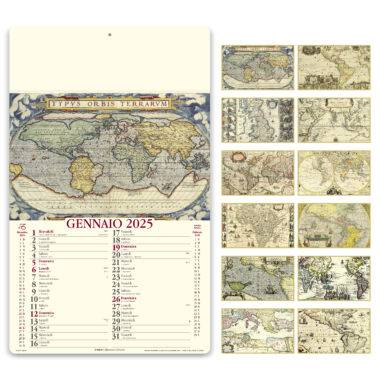 Calendari personalizzati antiche mappe